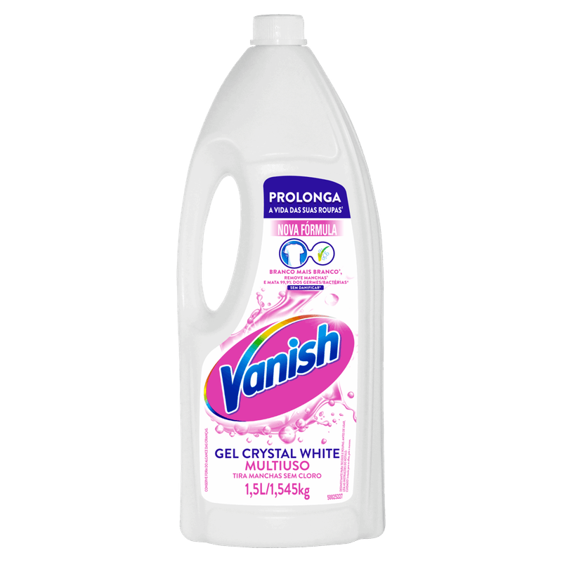 Tira-Manchas-Gel-Multiuso-Vanish-Crystal-White-Frasco-15l