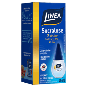 Adoçante Líquido Sucralose Linea Caixa 25ml