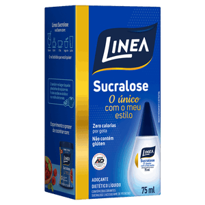 Adoçante Líquido Sucralose Linea Caixa 75ml