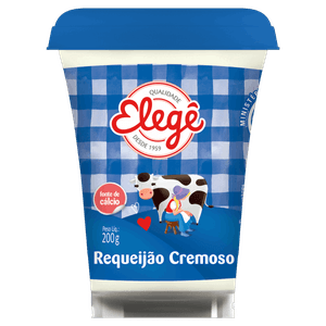 Requeijão Cremoso Elegê Copo 200g