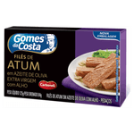 Filé de Atum em Pedaços em Azeite de Oliva com Alho Gomes da Costa Caixa 84g