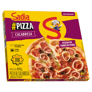 Pizza Calabresa Sadia Caixa 460g