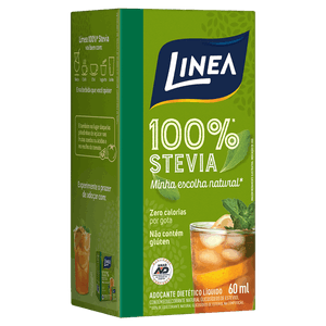 Adoçante Líquido Stevia Linea Caixa 60ml