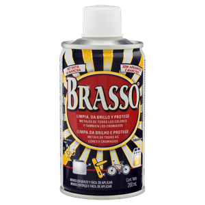 Polidor de Metais Brasso Frasco 200ml