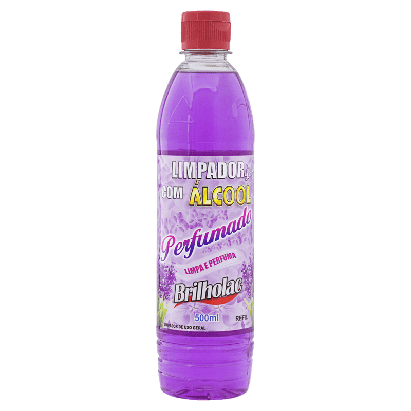 Limpador-Perfumado-com-Alcool-Lavanda-Brilholac-Squeeze-500ml-Refil