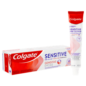 Creme Dental Colgate Sensitive Pro-Alívio Imediato Gengivas Caixa 90g