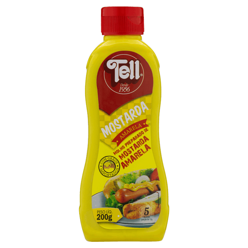 Mostarda-Amarela-Tell-Squeeze-200g