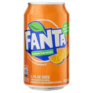 Refrigerante Laranja Fanta Lata 350ml