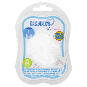 Chupeta Natural Comfort Silicone Soft Kuka nº 1