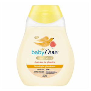 Shampoo Hidratação Glicerinada Dove Baby Frasco 200ml