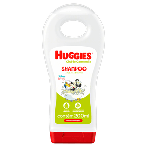 Shampoo Infantil Chá de Camomila Disney Baby Huggies Frasco 200ml