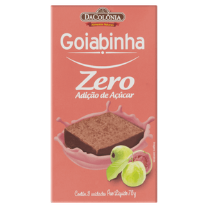 Goiabinha DaColônia Caixa 75g 3 Unidades