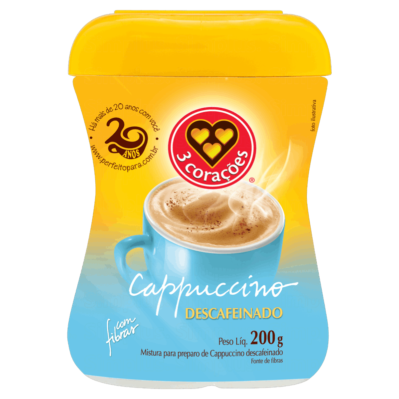 Cappuccino-Soluvel-Descafeinado-3-Coracoes-Pote-200g