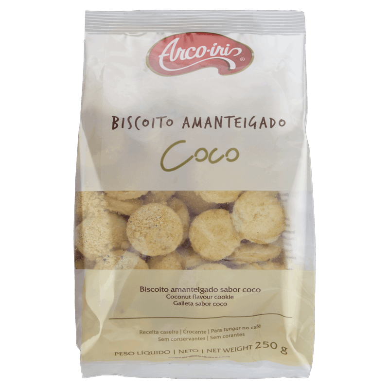 Biscoito-Amanteigado-Coco-Arco-Iris-Pacote-250g