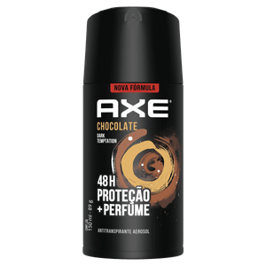 Antitranspirante Aerossol Dark Temptation Axe Chocolate 150ml