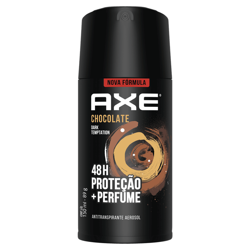 Antitranspirante-Aerossol-Dark-Temptation-Axe-Chocolate-150ml