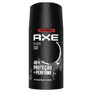 Antitranspirante Aerossol Alecrim e Cedro Axe Black 150ml