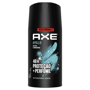 Antitranspirante Aerossol Vetiver e Mandarina Axe Apollo 150ml