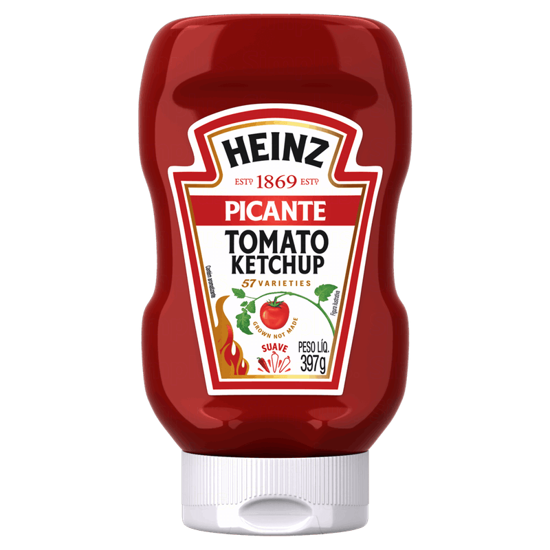 Ketchup-Picante-Heinz-Squeeze-397g