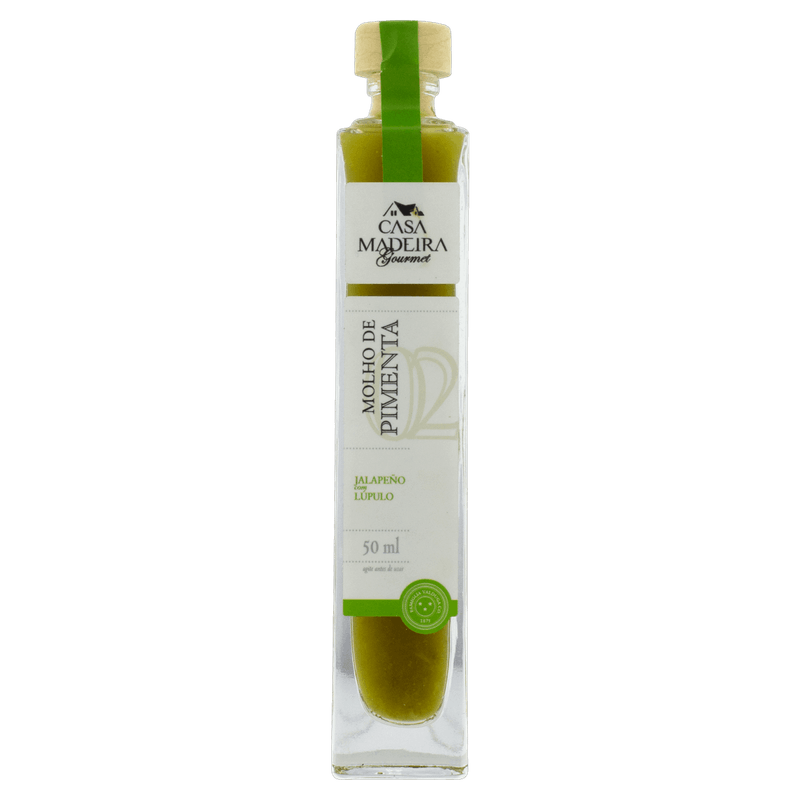 Molho-de-Pimenta-Jalapeño-com-Lupulo-Casa-Madeira-Gourmet-Vidro-50ml