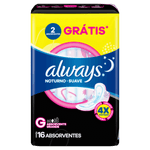 Absorvente-com-Abas-Suave-Always-Noites-Tranquilas-Noturno-Longo-Pacote-16-Unidades-Leve-Mais-Pague-Menos