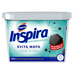 Evita Mofo com Carvão Ativado Inspira Pote 180g