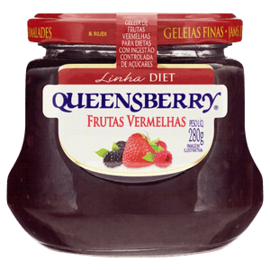 Geleia Frutas Vermelhas Diet Queensberry Vidro 280g