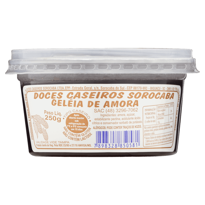 Geleia-Caseira-Amora-Doces-Caseiros-Sorocaba-Pote-250g