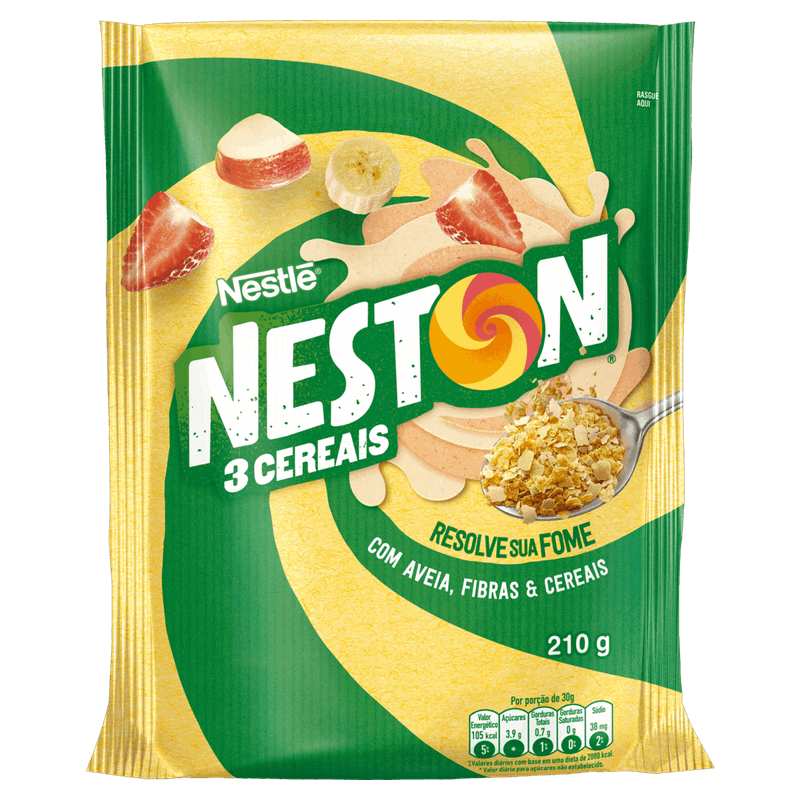 Cereal-Neston-3-Cereais-Pacote-210g