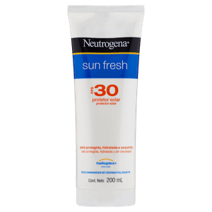 Protetor Solar FPS 30 Neutrogena Sun Fresh Bisnaga 200ml