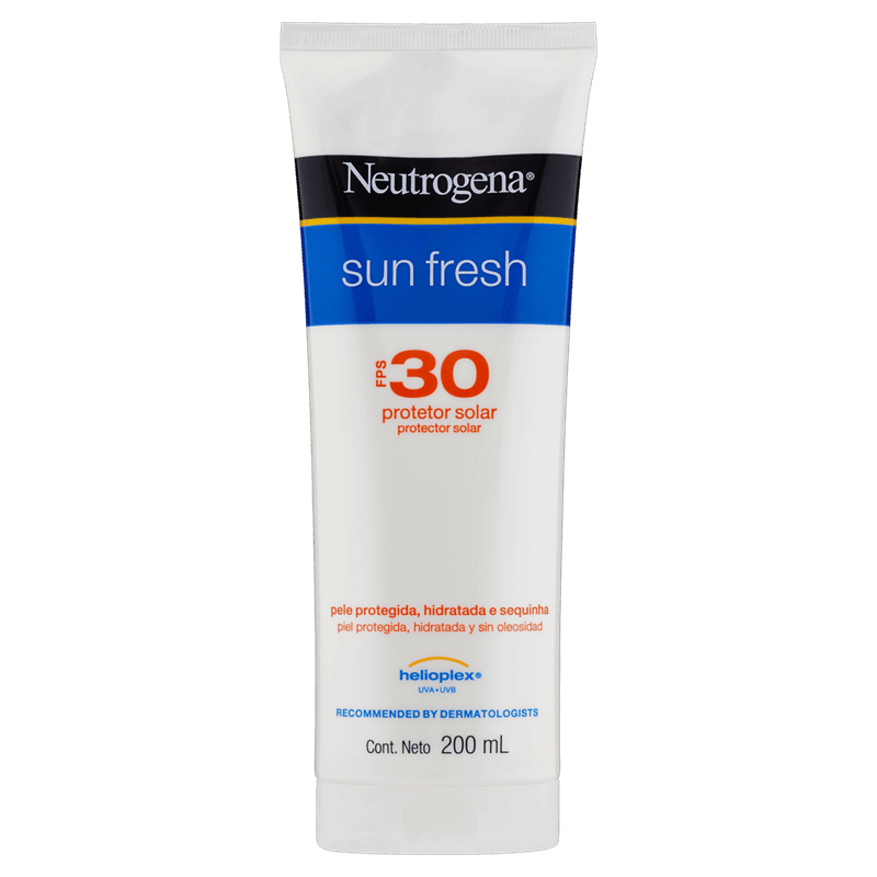 Protetor-Solar-FPS-30-Neutrogena-Sun-Fresh-Bisnaga-200ml