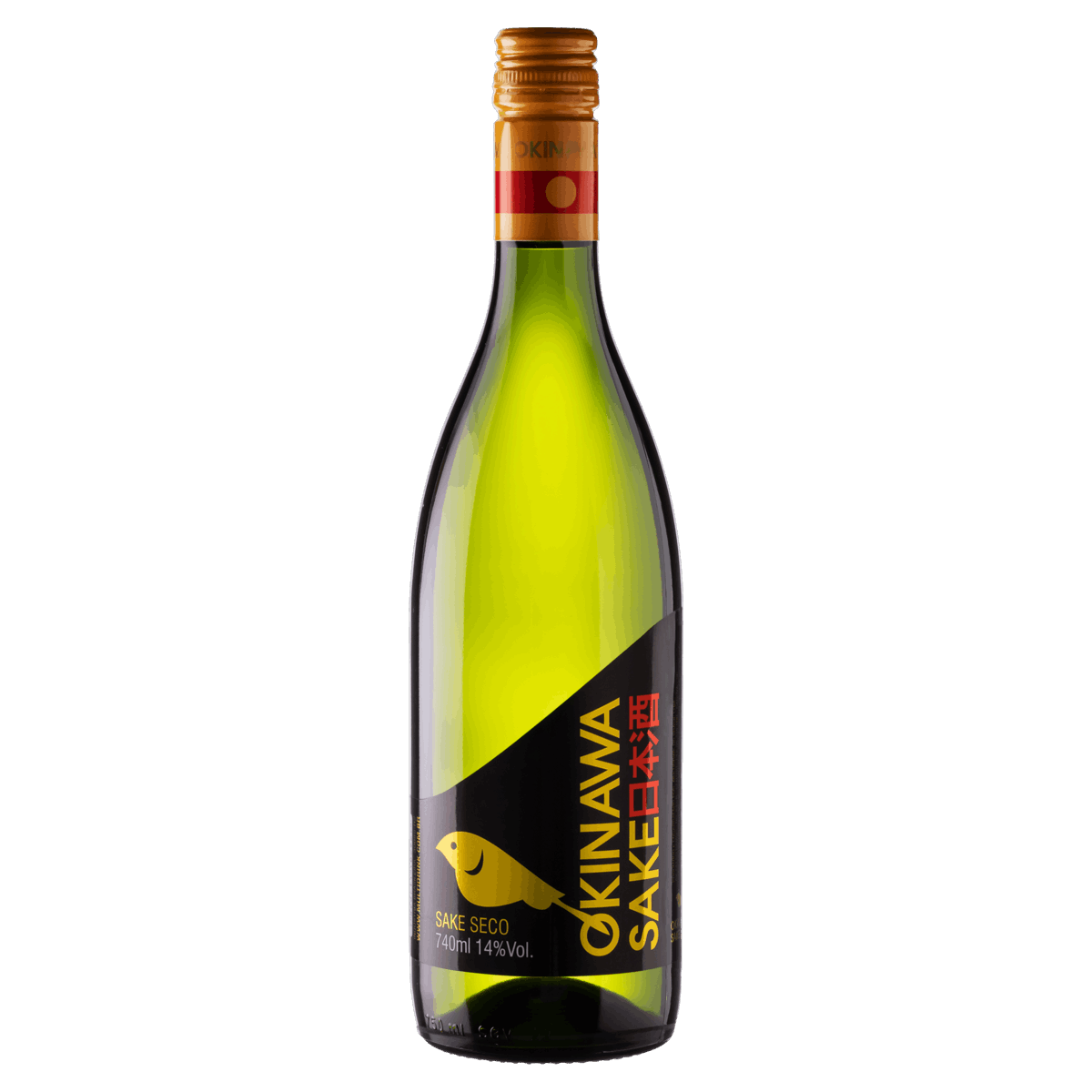 Saquê Seco Okinawa Garrafa 740ml - giassi - Giassi Supermercados