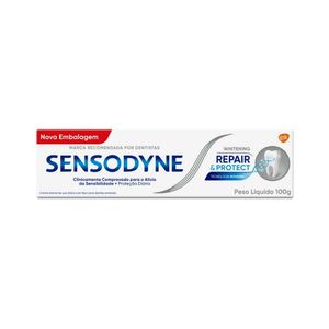 Creme Dental Whitening Sensodyne Repair & Protect Caixa 100g