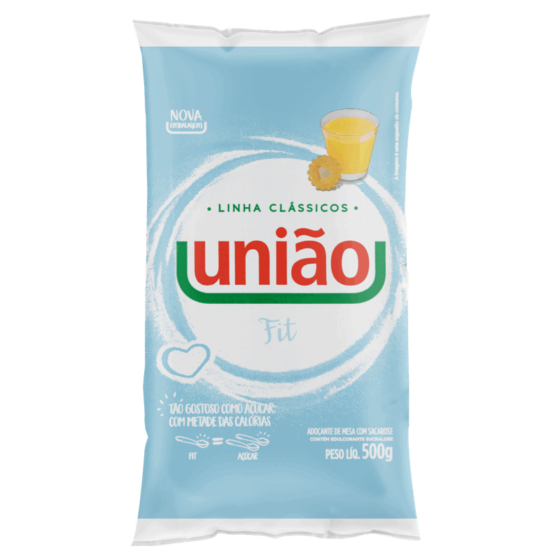 Adocante-em-Po-Uniao-Classicos-Fit-Pacote-500g