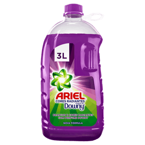 Lava-Roupas Líquido Cores Radiantes Ariel Toque de Downy Galão 3l