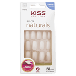 Unha-Postica-Quadrada-Kiss-New-York-Salon-Naturals-M-Caixa-28-Unidades