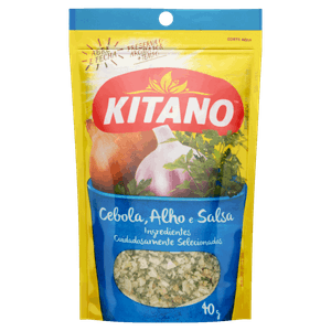 Cebola, Alho e Salsa Kitano Pouch 40g