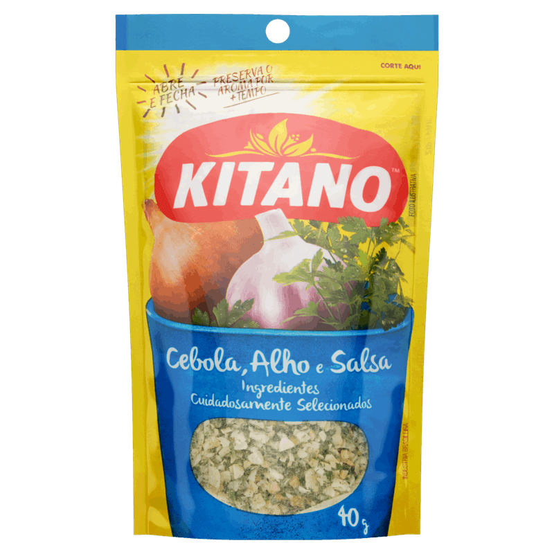 Cebola-Alho-e-Salsa-Kitano-Pouch-40g