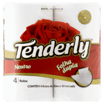 Papel-Higienico-Folha-Dupla-Neutro-Tenderly-30m-Pacote-4-Unidades