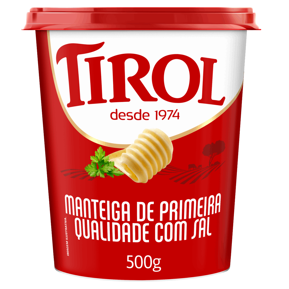 ManteigadePrimeiraQualidadecomSalTirolPote500g