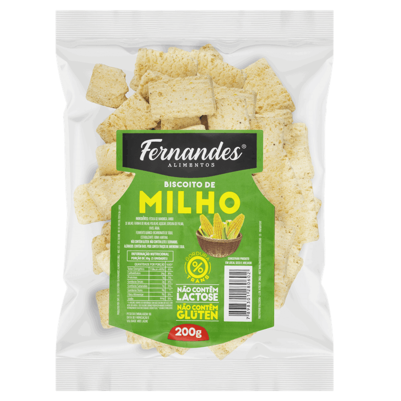 Biscoito-Milho-sem-Gluten-Zero-Lactose-Fernandes-Pacote-200g