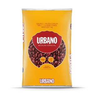 Feijão Vermelho Tipo 1 Urbano Pacote 1kg