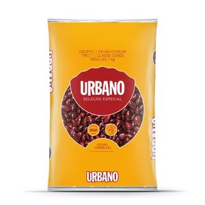 Feijão Vermelho Tipo 1 Urbano Pacote 1kg