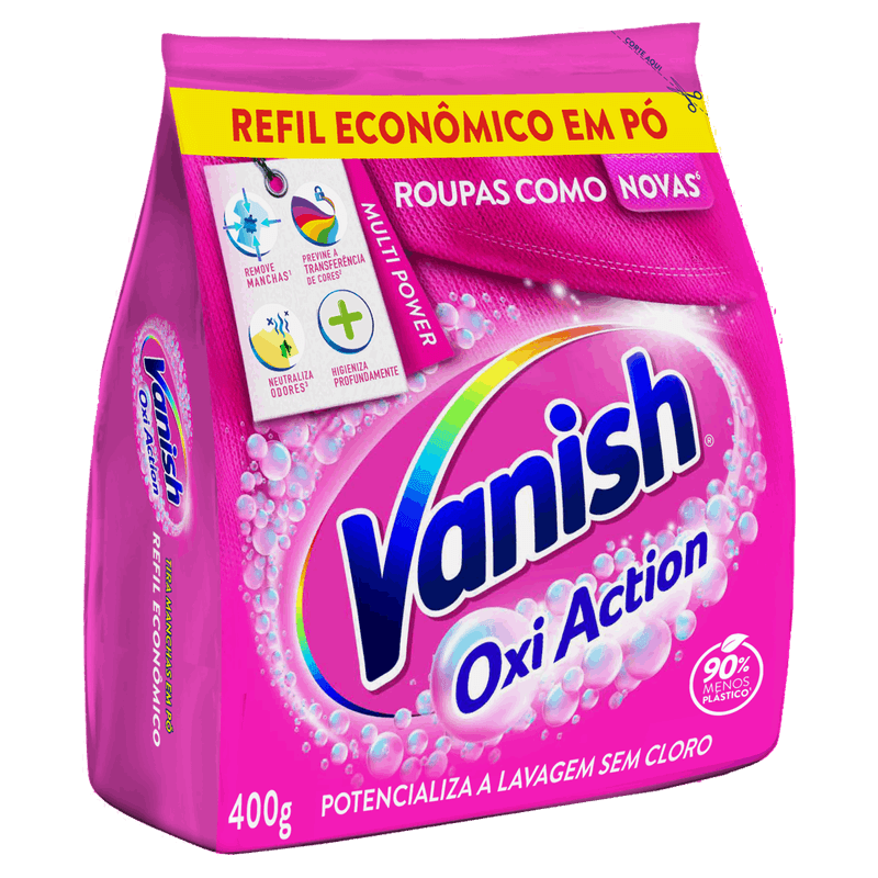 Tira-Manchas-Po-Vanish-Oxi-Action-Pacote-400g-Refil-Economico