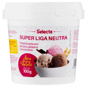 Super Liga Neutra Pó Selecta Pote 100g