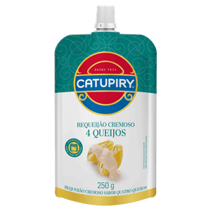 Requeijão Cremoso 4 Queijos Catupiry Squeeze 250g