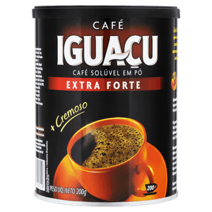 Café Solúvel em Pó Extraforte Iguaçu Lata 200g