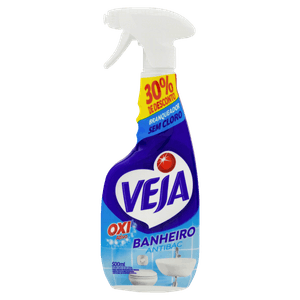 Branqueador Banheiro Veja Antibac Frasco 500ml Borrifador Grátis 30% de Desconto