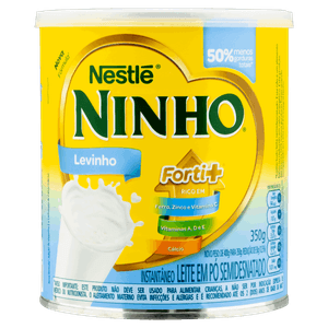 Leite Pó Instantâneo Semidesnatado Ninho Levinho Forti+ Lata 350g