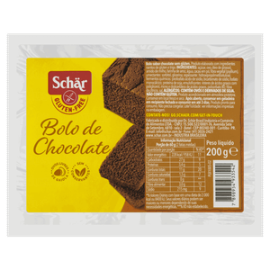 Bolo Chocolate sem Glúten Schär Pacote 200g